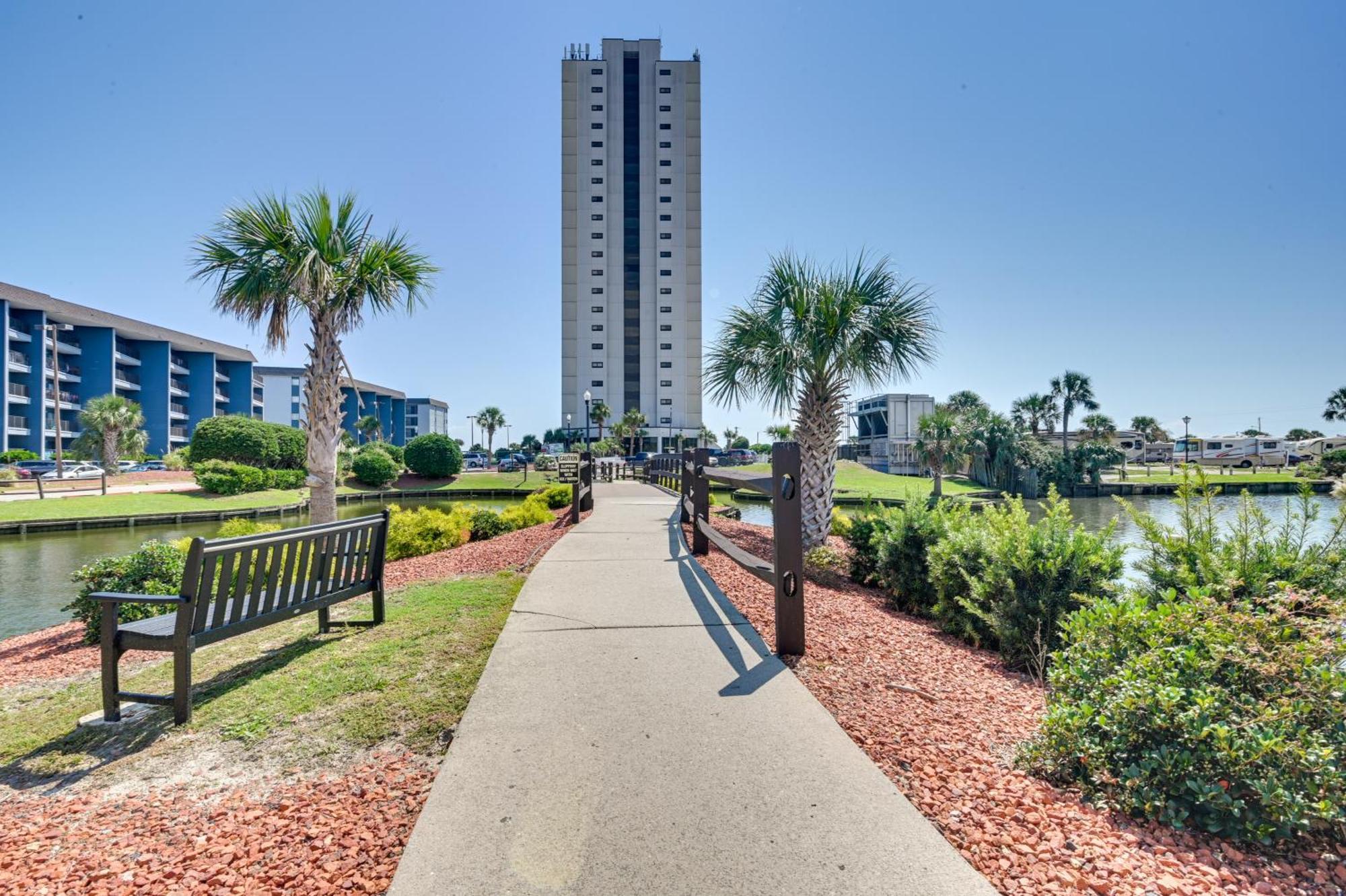 Renovated Oceanfront Resort Condo With Balcony Myrtle Beach Exterior foto