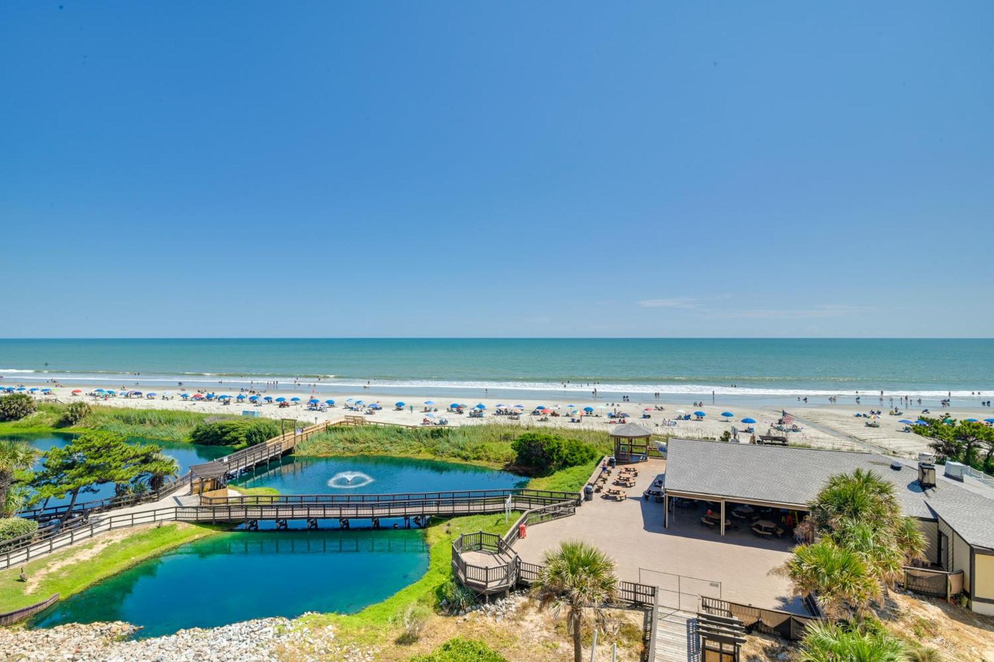 Renovated Oceanfront Resort Condo With Balcony Myrtle Beach Exterior foto